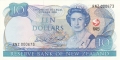 New Zealand 10 Dollars, 1990